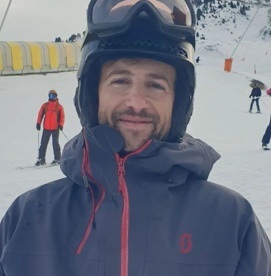 Damián Álvarez, moniteur de ski chez SkiClass Baqueira