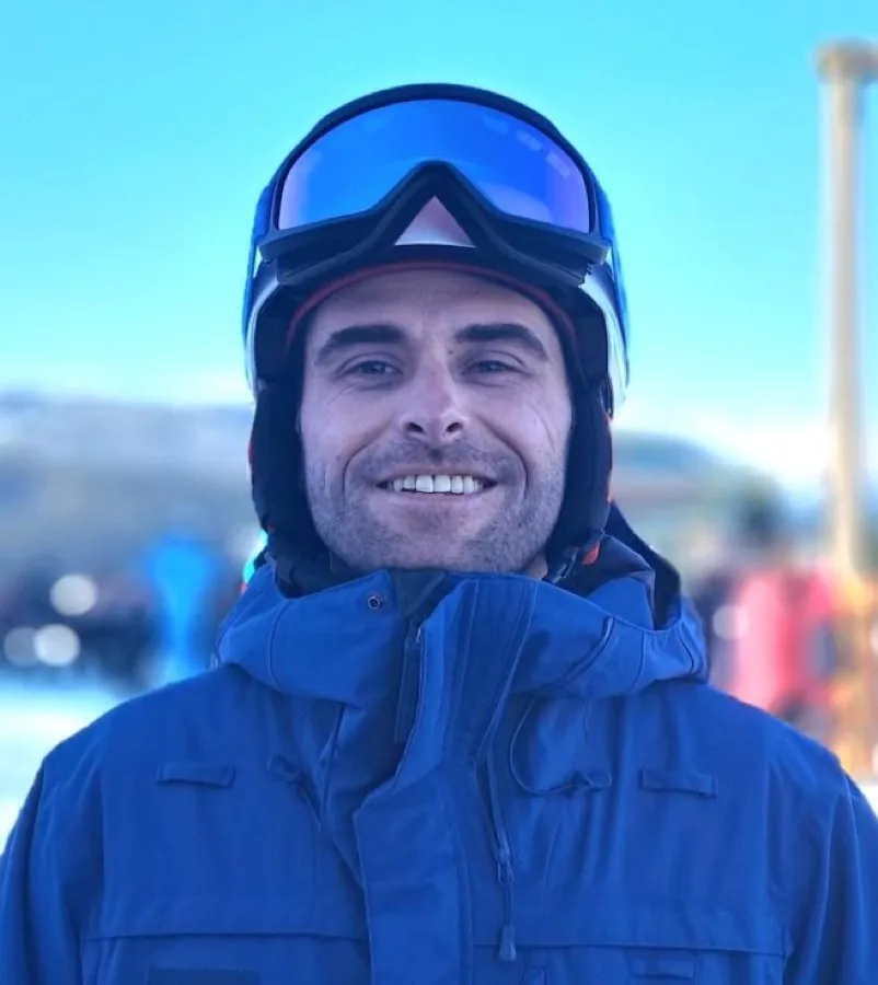 David Domenech, moniteur de ski chez SkiClass Baqueira