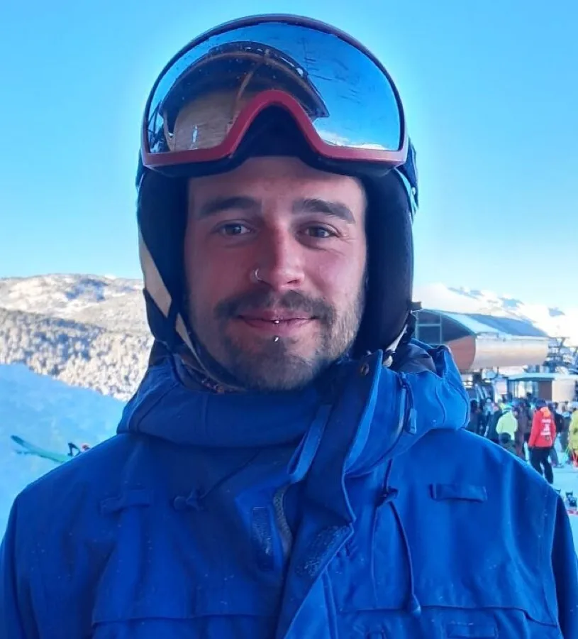 Vicent Navarro, moniteur de ski chez SkiClass Baqueira